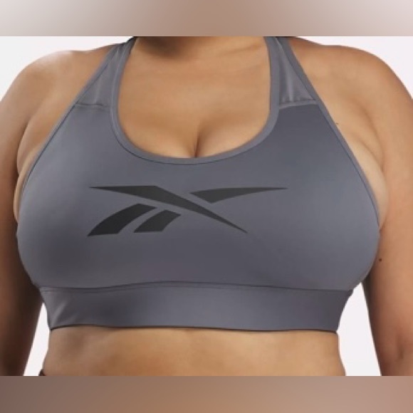NWT Reebok Lux Vector Racer Bra - Picture 1 of 6